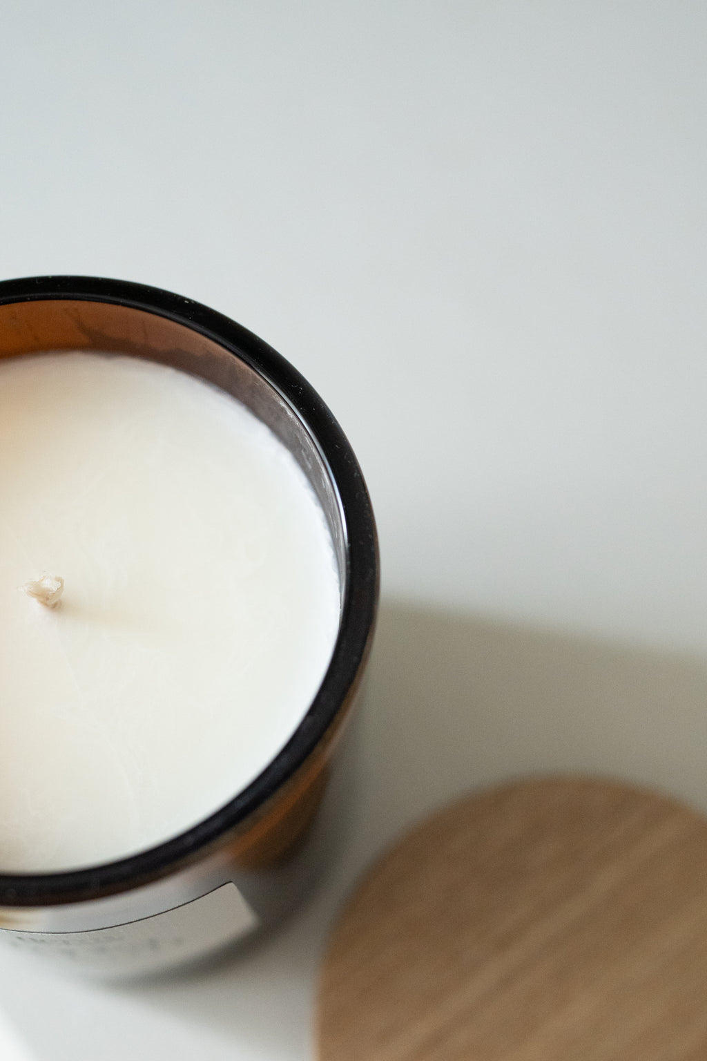 Glass Jar Moroccan Amber Candle