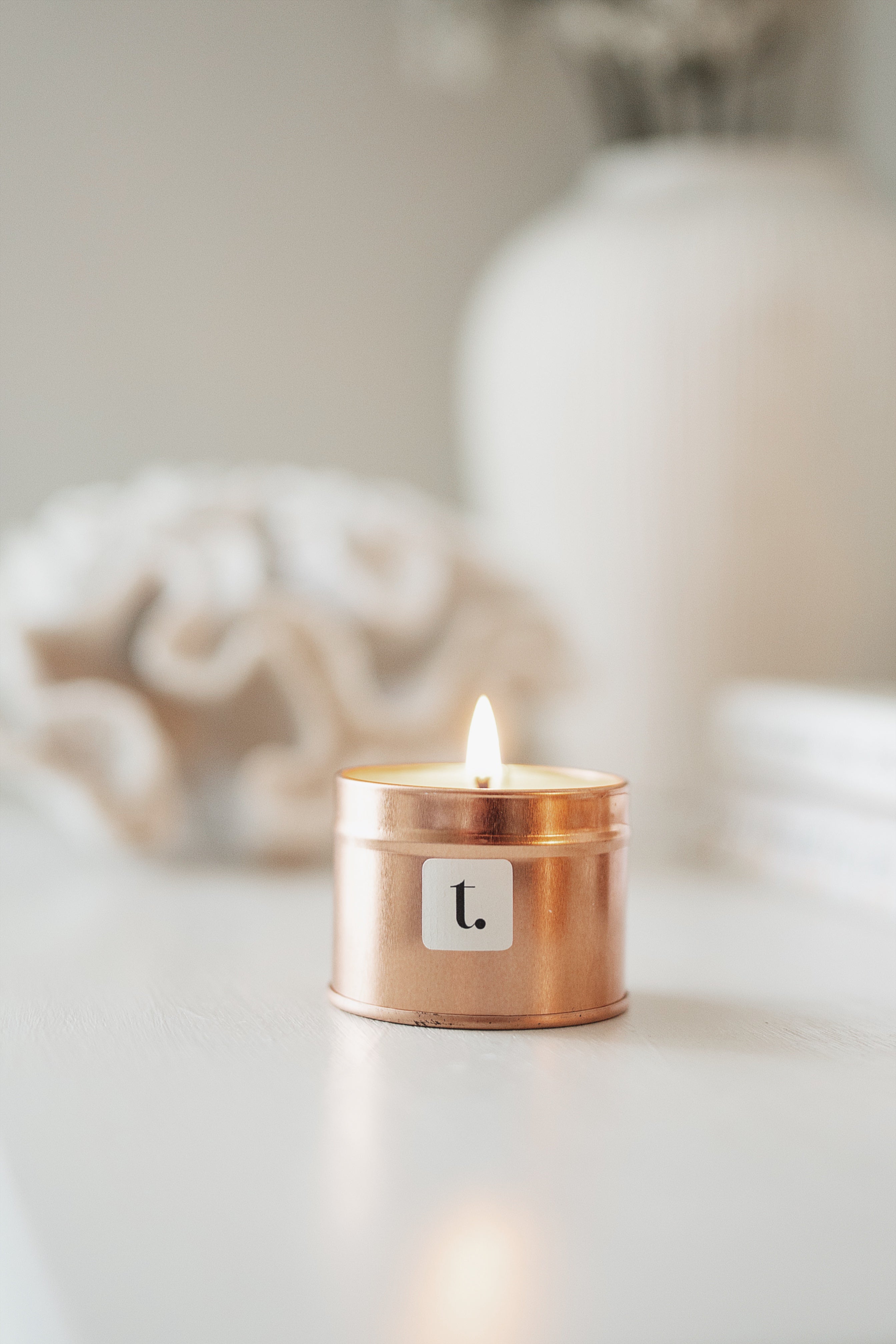 Aromatherapy Essential Oil - Small Travel Candle - 10cl