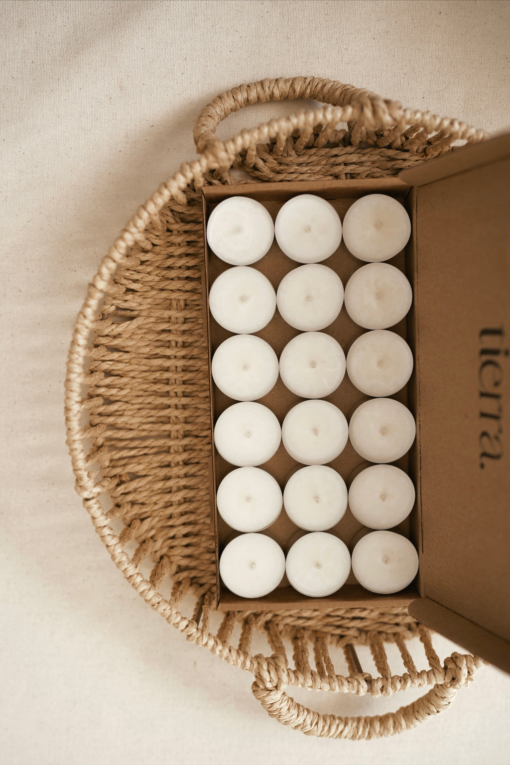 Tonka + Myrrh Scented Soy Tealights