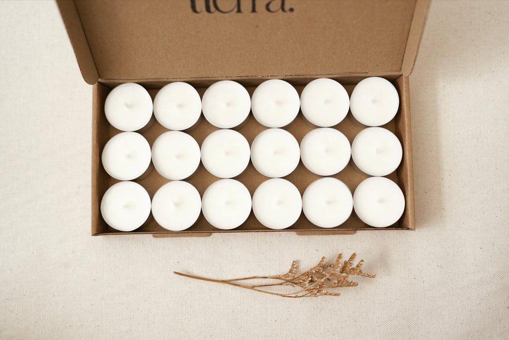 Tonka + Myrrh Scented Soy Tealights