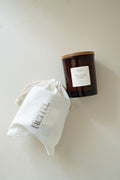 Glass Jar Moroccan Amber Candle
