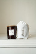 Glass Jar Tonka + Myrrh Candle