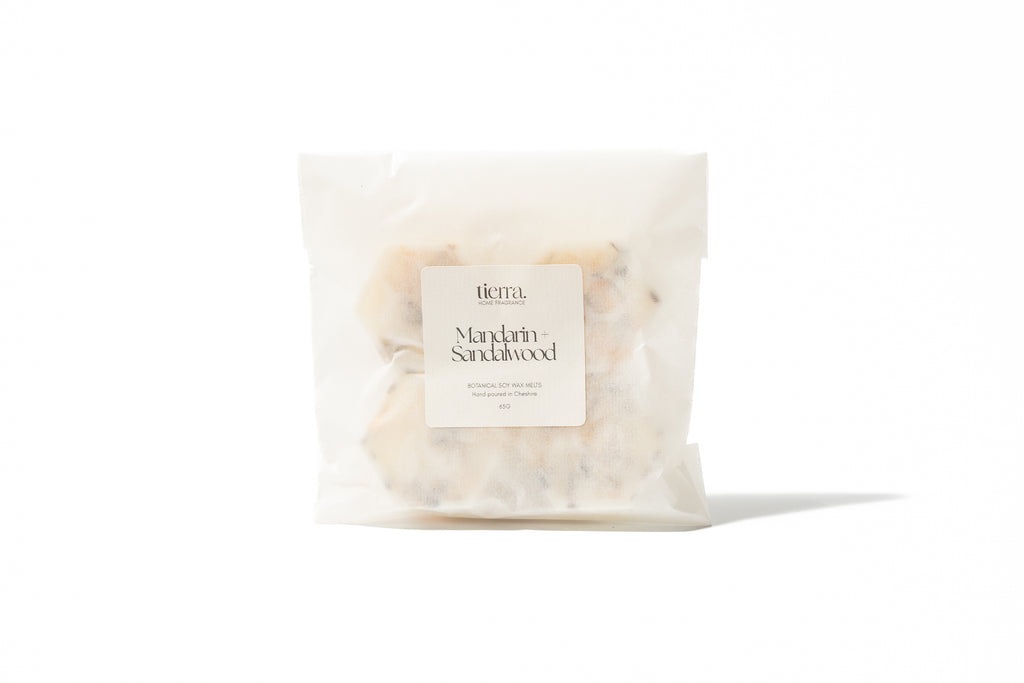 Mandarin + Sandalwood Soy Wax Melts