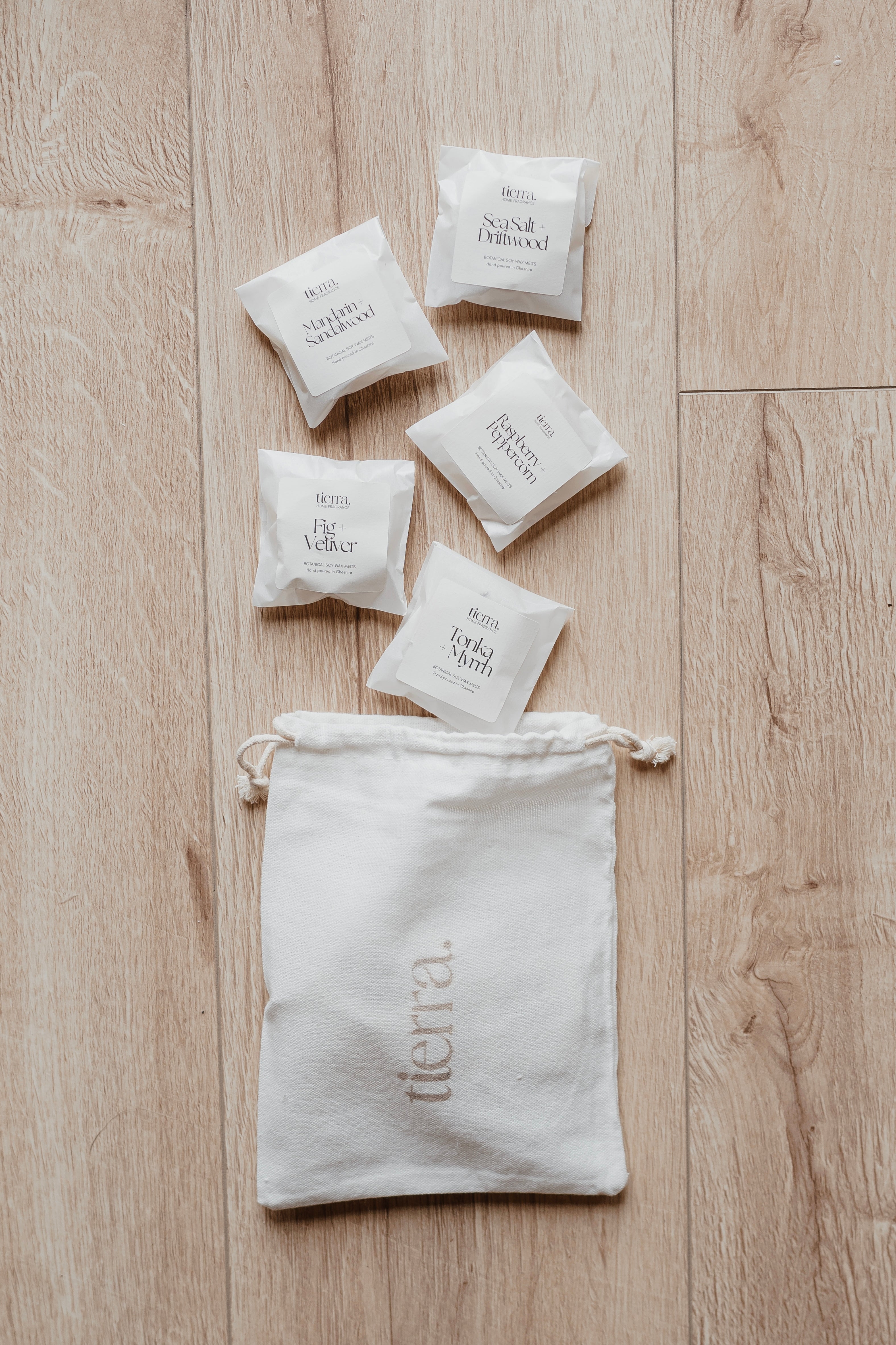 Wax Melt Sample Bag