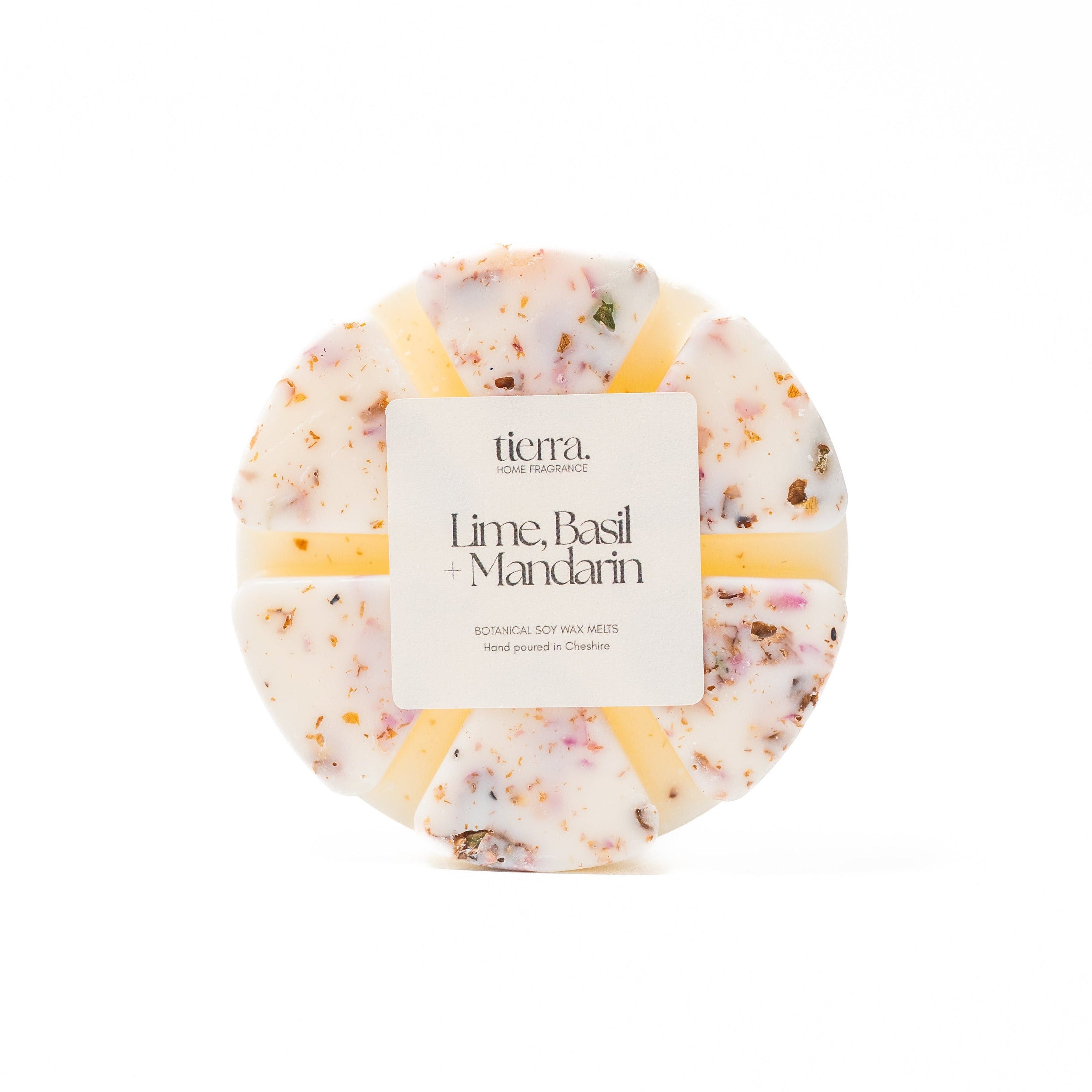 Lime Basil + Mandarin Soy Wax Melt Wheels